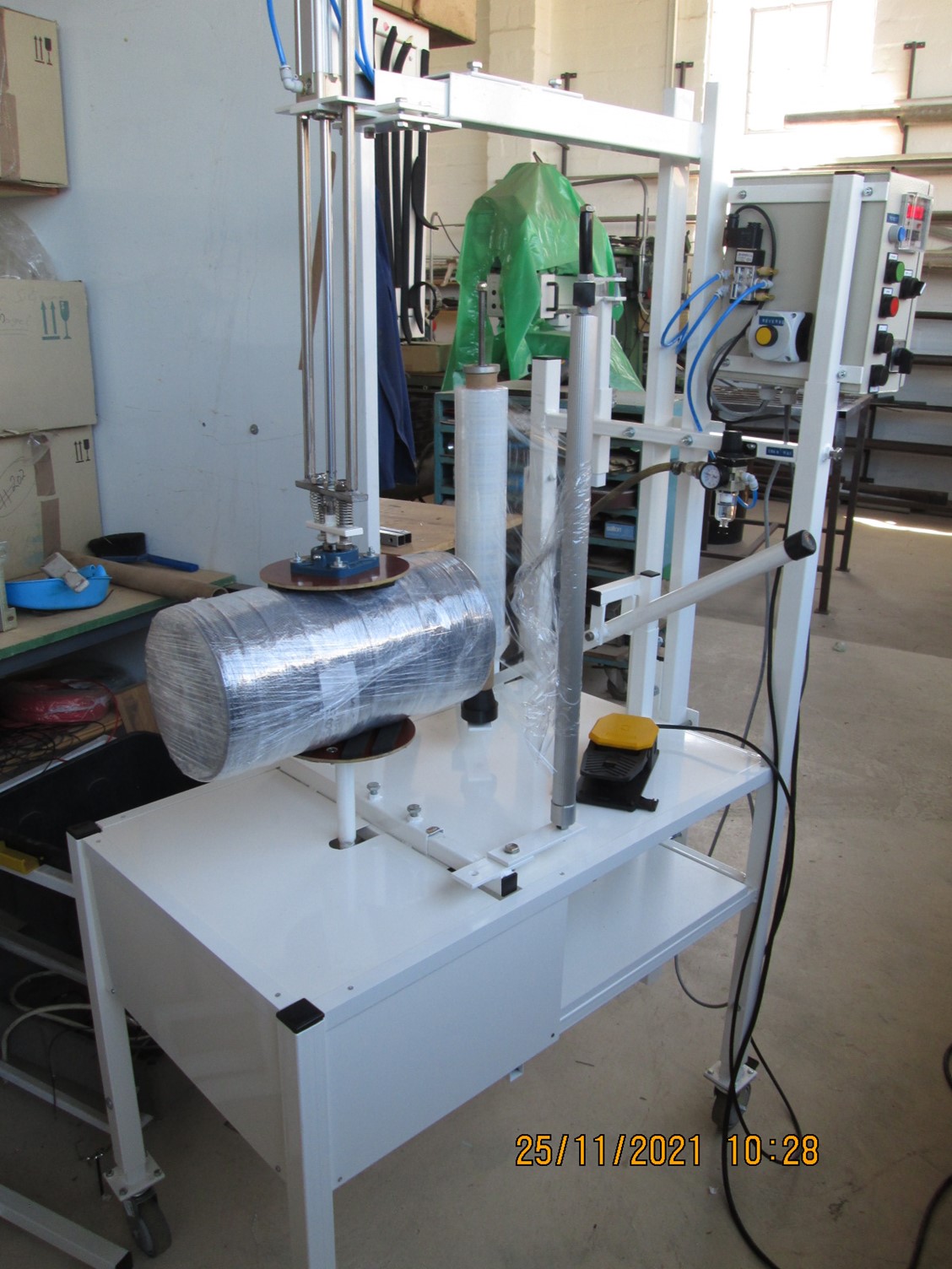 Heavy Duty  type Foot operated  Impulse Heatsealer 45 degree Angle